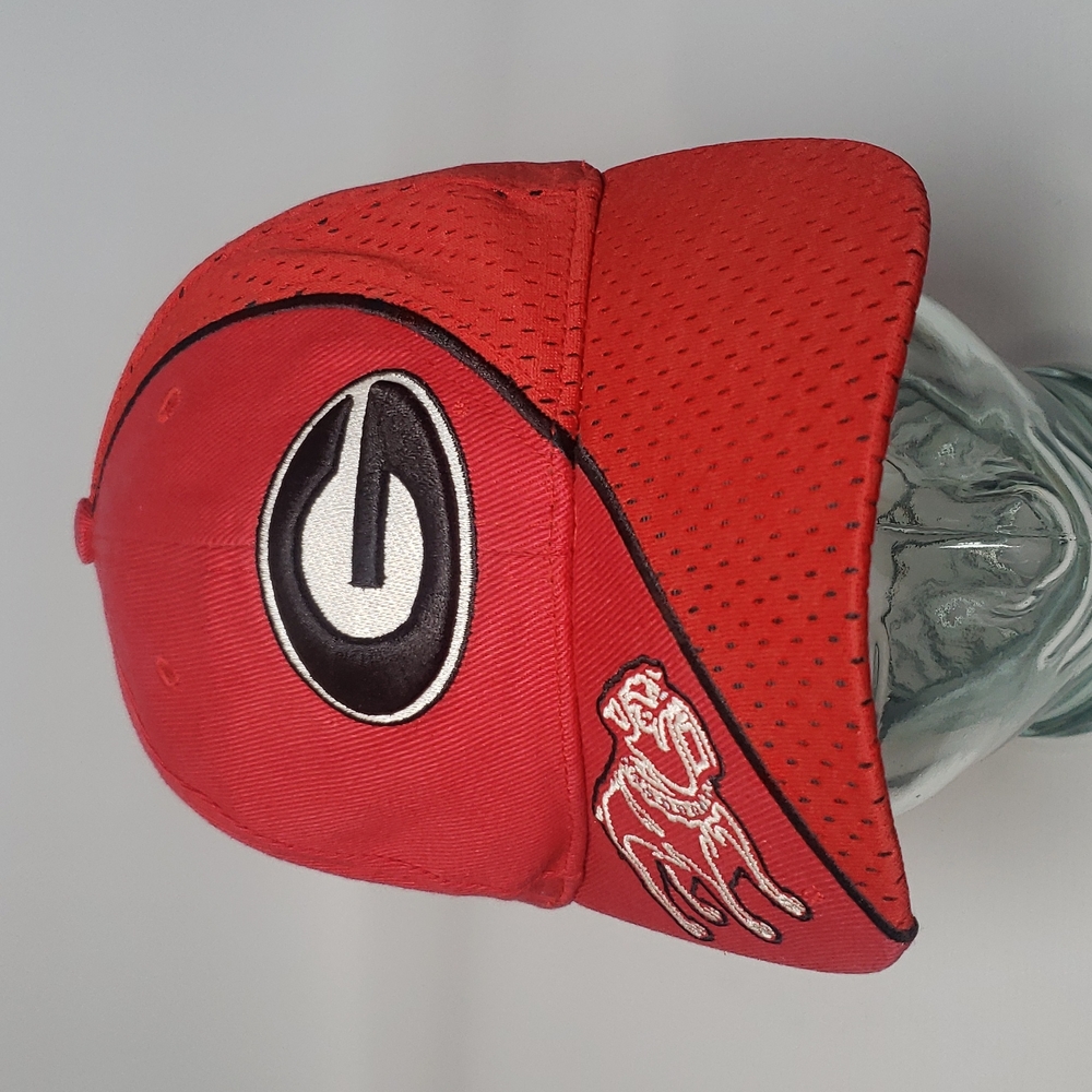 Twin Enterprise NCAA Georgia Bulldogs Red/Black Baseball Cap Adjustable Backing